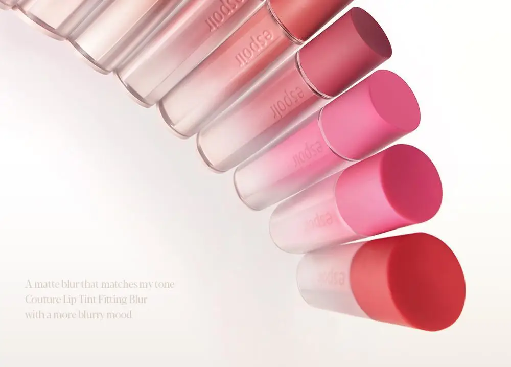 [세레나데/블러틴트] 에스쁘아 꾸뛰르 립틴트 피팅 블러 4g 12colors 상세페이지 40